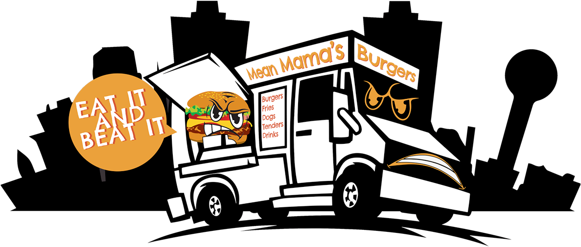 Mean Mama's Burgers & Such - Food Truck - Transparent PNG Free Download