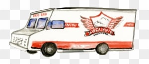 Dirty Bird Chicken And Waffles - Food Truck - Transparent PNG Free Download