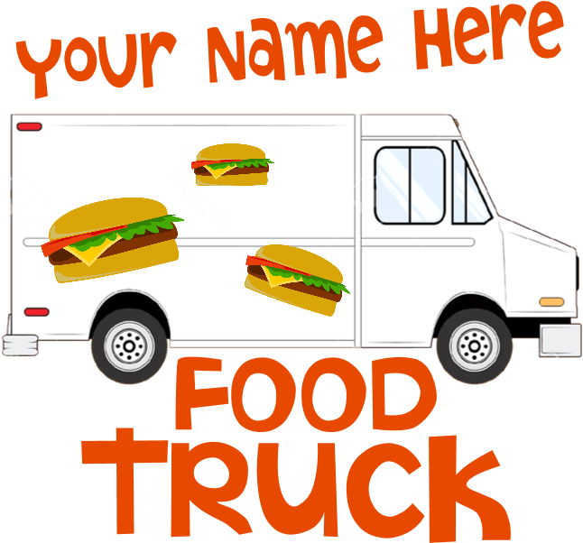 Food Truck Apron - Food Truck Pillow Case - Transparent PNG Free Download