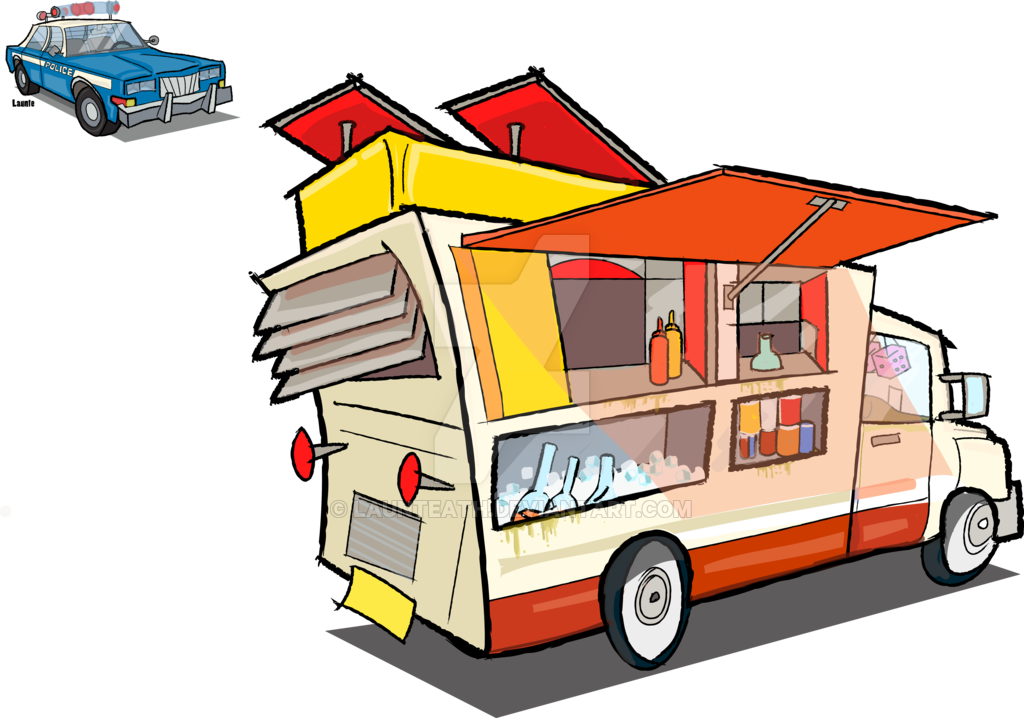 Taco Truck 0v2 By Launteath - Food Truck - Transparent PNG Free Download