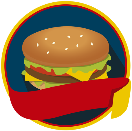 Hamburger Clipart Transparent Food - Fast Food - Transparent PNG Free Download