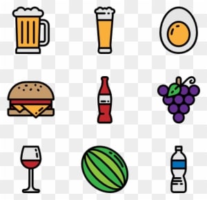 Food And Restaurant - Food Vector Flat Png - Transparent PNG Free Download