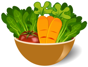 Vegetable Bowl - Vegetable And Food Clipart - Transparent PNG Free Download