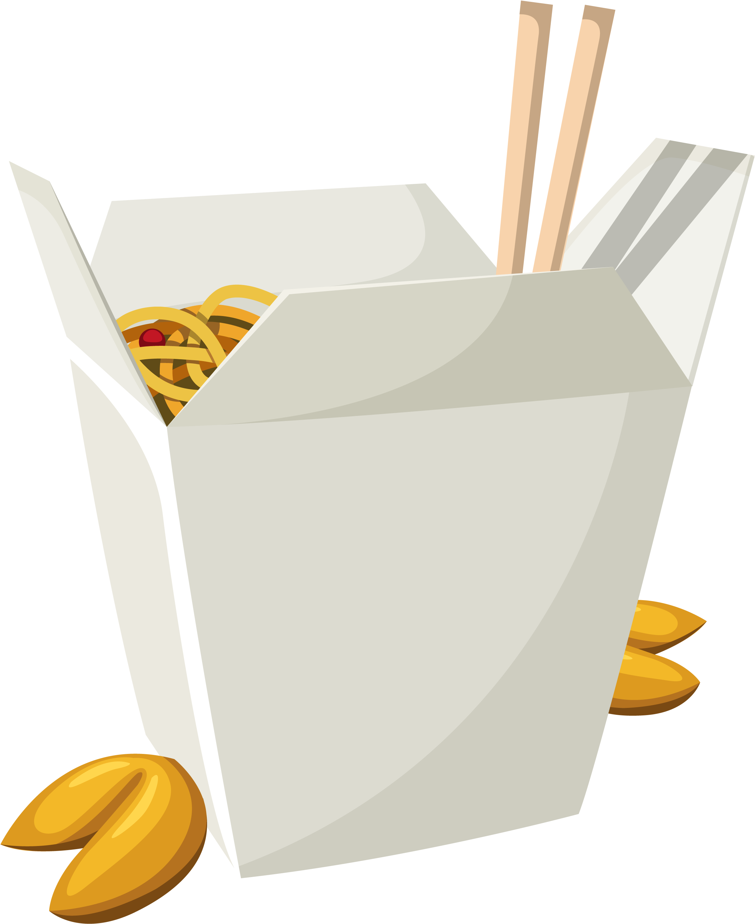 Chinese Food In Box Png Vector Clipart - Box Of Chinese Food - Transparent PNG Free Download