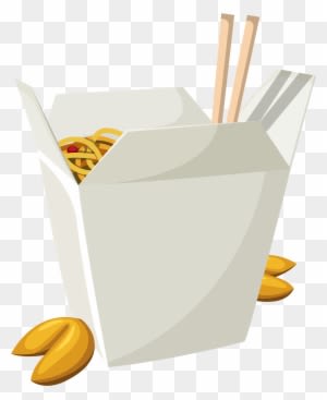 Chinese Food In Box Png Vector Clipart - Box Of Chinese Food - Transparent PNG Free Download