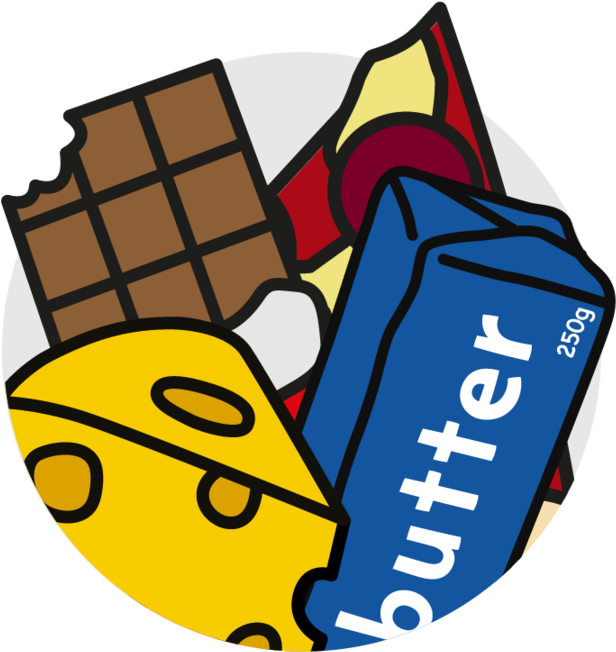 Saturated Fat - Food - Transparent PNG Free Download