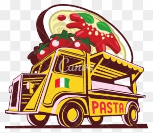 Food Truck Pasta - Food Truck - Transparent PNG Free Download