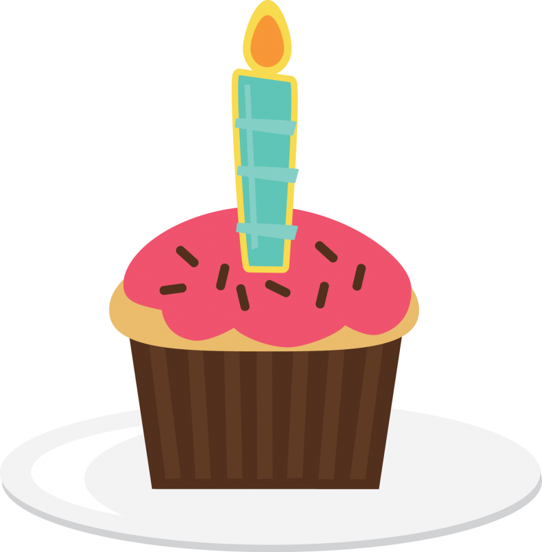 Cupcake Free Svg Free Cutting Files For Scrapbooking - Food - Transparent PNG Free Download