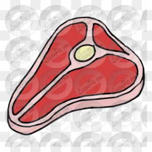 T Bone Steak Drawing Steak T Bone Clipart Clip Art - Fast Food - Transparent PNG Free Download