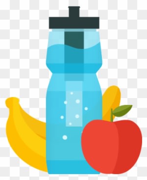 Try To Snack Light And Drink A Lot Of Water Instead - Food And Water Png - Transparent PNG Free Download