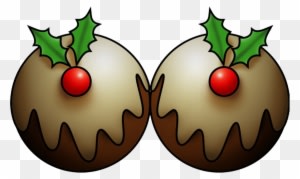 Xmas Pudding Clipart - Christmas Food Clip Art - Transparent PNG Free Download