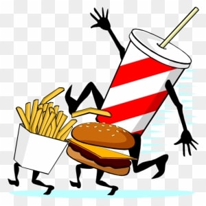 Our Snack Bar Is Always Looking For Volunteers - Healthy And Unhealthy Food Gif - Transparent PNG Free Download