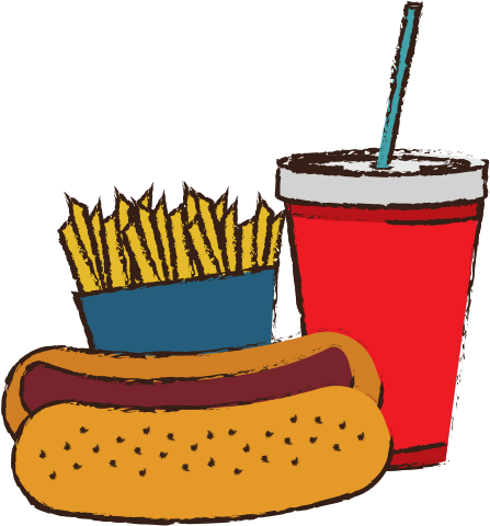 Fast Food Design - Fast Food - Transparent PNG Free Download