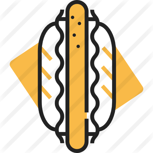 Hot Dog - Fast Food - Transparent PNG Free Download