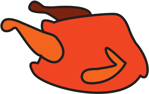 Chicken Food Symbol - Cartoon Chicken Food - Transparent PNG Free Download
