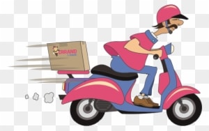 Package Description And Services - Food Delivery Illustration Png - Transparent PNG Free Download