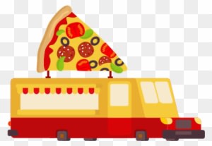 Pizza Car Food Truck - Fast Food - Transparent PNG Free Download
