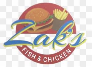 Zak's Fish & Chicken - Fast Food - Transparent PNG Free Download