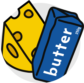 Kids Get A Lot Of Their Sat Fat From - Food - Transparent PNG Free Download