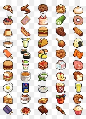 Tumblr Mqvv1yeov61rcwe1ro1 500 500×652 Pixels - Food Pixel Art - Transparent PNG Free Download