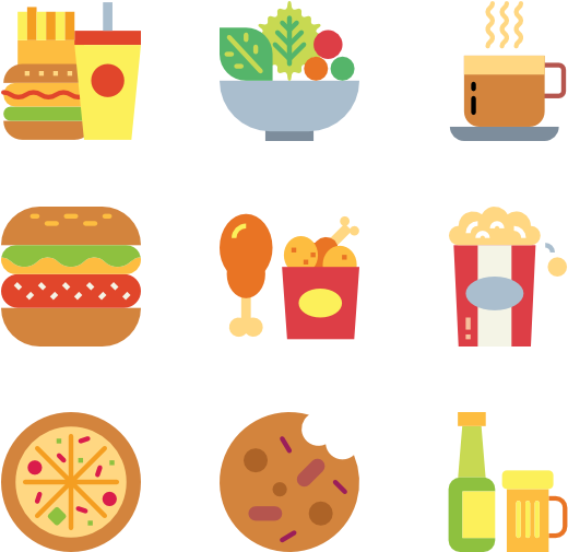 Fast Food - Food - Transparent PNG Free Download