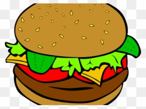 Hamburger Cliparts Transparent - Animated Pictures Of Food - Transparent PNG Free Download
