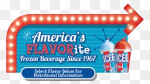 Blue Icee Clip Art Images Gallery - Food In America: Volume 3 By Andrew F. Smith - Transparent PNG Free Download
