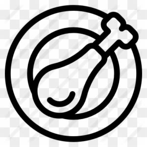 Chicken Leg - Chicken As Food - Transparent PNG Free Download