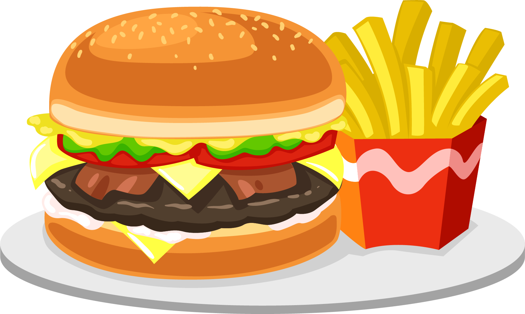 Food Clipart Png Image 03 - Fast Food Clipart Png - Transparent PNG Free Download