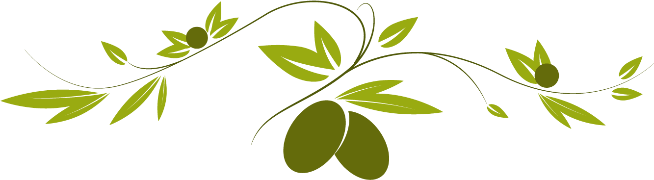 Olive Branch Border Clip Art - Mediterranean Food Clip Art - Transparent PNG Free Download
