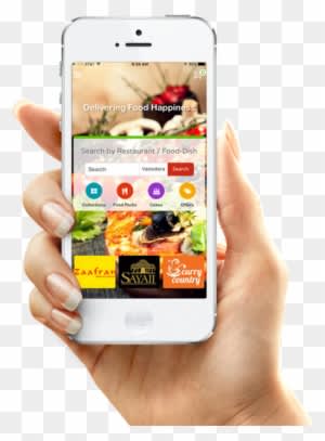 Carry The Delfoo Experience In Your Pocket - Food App - Transparent PNG Free Download