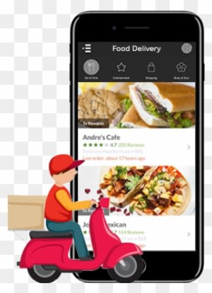 Delivery - Food Delivery Tracking Png - Transparent PNG Free Download