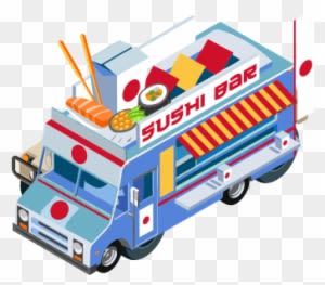 Pieces - Japanese Food Truck - Transparent PNG Free Download