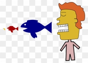 Food Animated Gif - Lakes And Ponds Food Chain - Transparent PNG Free Download