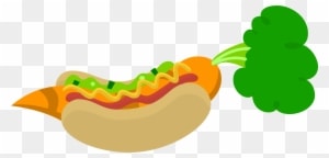 Glitchking123, Carrot, Carrot Dog, Food, No Pony, Rarity - Mlp Food - Transparent PNG Free Download