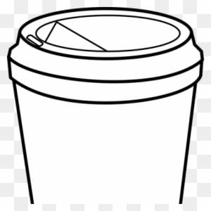 Disposable Coffee Cup - Starbucks Cute Food Coloring Pages - Transparent PNG Free Download