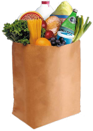 Compras Pues Trajimos La Despensa Ya Saben Mayonesa - Grocery Bag Of Food - Transparent PNG Free Download