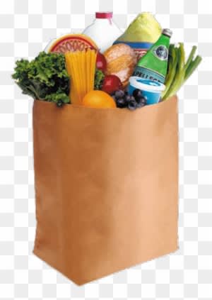 Compras Pues Trajimos La Despensa Ya Saben Mayonesa - Grocery Bag Of Food - Transparent PNG Free Download