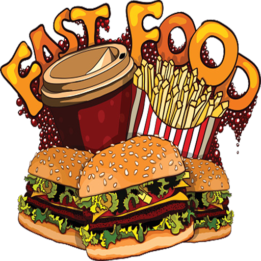Fastfood - Fast Food Vingtage Clipart - Transparent PNG Free Download