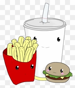 Chibi Fast Food By 1tomboy Chibi Fast Food By 1tomboy - Food Chibi Png - Transparent PNG Free Download