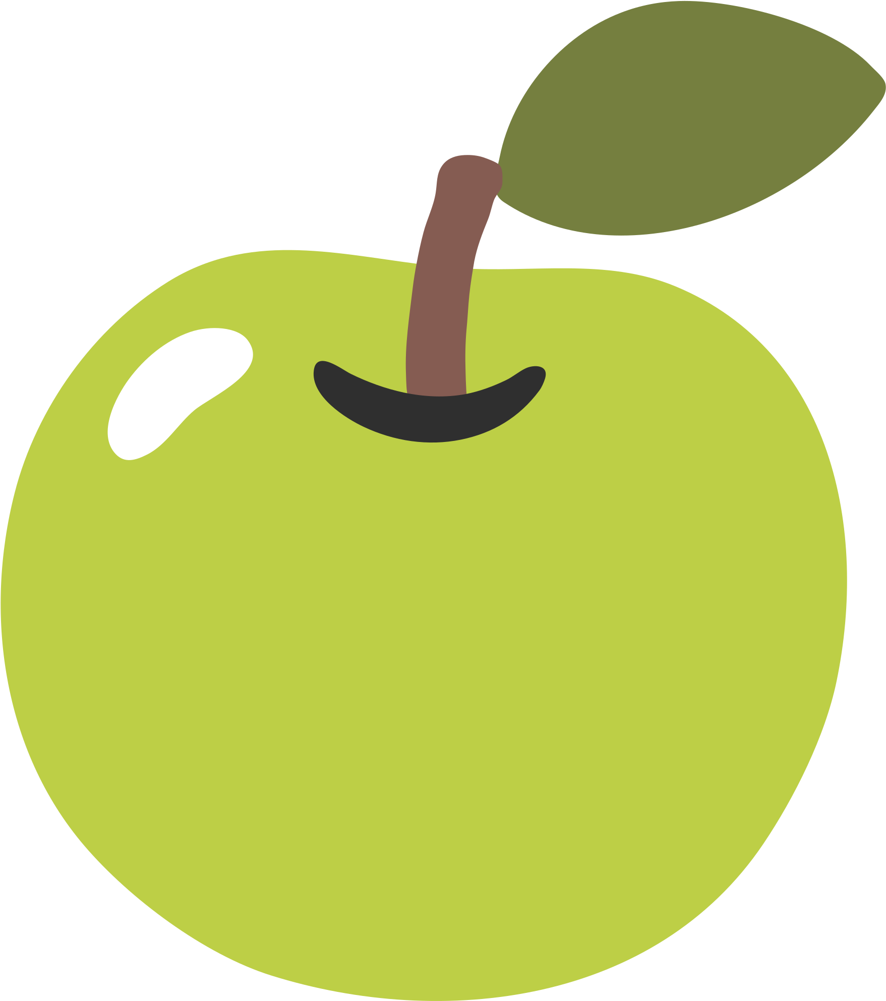 Fileemoji U1f34f - Emoji Food Android Png - Transparent PNG Free Download