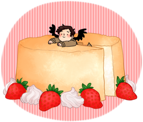 Angel Food Cake - Angel Food Cake Clipart - Transparent PNG Free Download