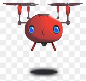 Lookout For Bad Drone-animated Spoof On A Drone Named - Unmanned Aerial Vehicle - Transparent PNG Free Download