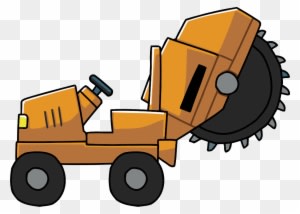 Super Scribblenauts Construction Vehicles - Transparent PNG Free Download