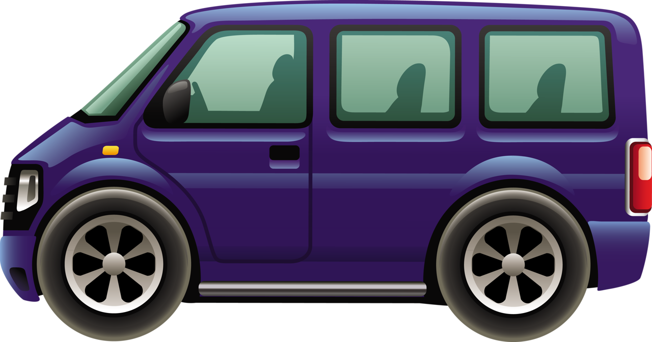 Cartoon Passenger Van Png Clipart - Cartoon Vehicle Png - Transparent PNG Free Download