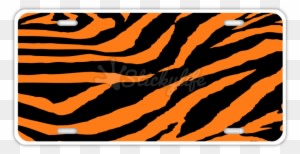 Tiger License Plate - Vehicle Registration Plate - Transparent PNG Free Download