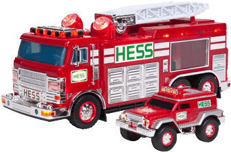 2005 Hess Emergency Truck Replica With Rescue Vehicle - Emergency Vehicle - Transparent PNG Free Download