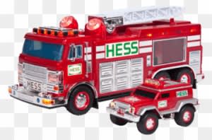 2005 Hess Emergency Truck Replica With Rescue Vehicle - Emergency Vehicle - Transparent PNG Free Download