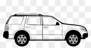 Vehicle Clipart Big Car - Sport Utility Vehicle - Transparent PNG Free Download
