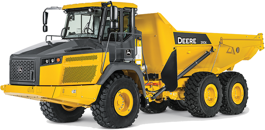 310earticulated Dump Truck - Articulated Vehicle - Transparent PNG Free Download